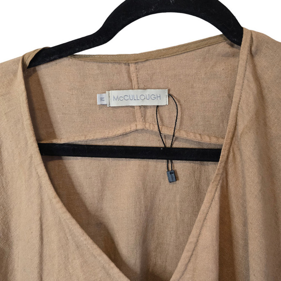 NWOT Mccullough Classic Easy Fit Pull Over Dress Caftan Mrs. Roper Size Medium - Picture 2 of 7